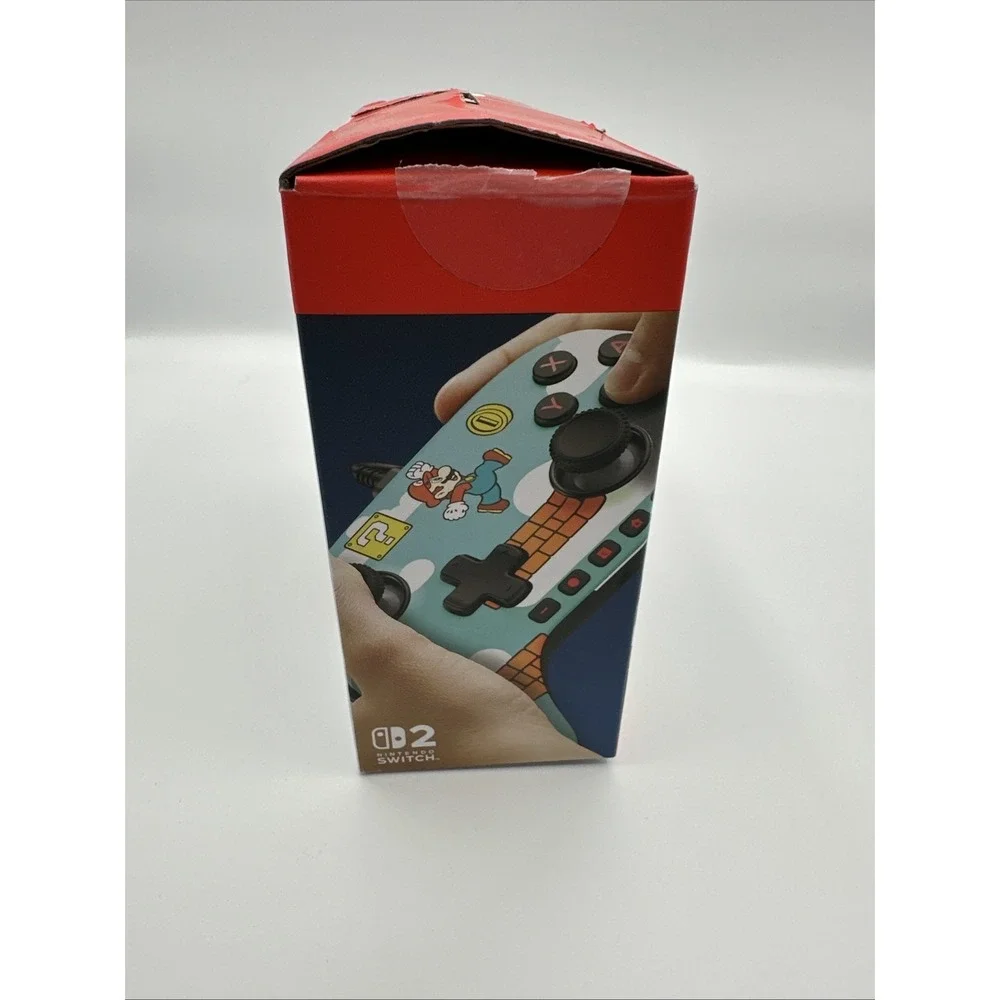 Power A Advantage Wired Controller for Nintendo Switch 2 Mario Open‎ Box